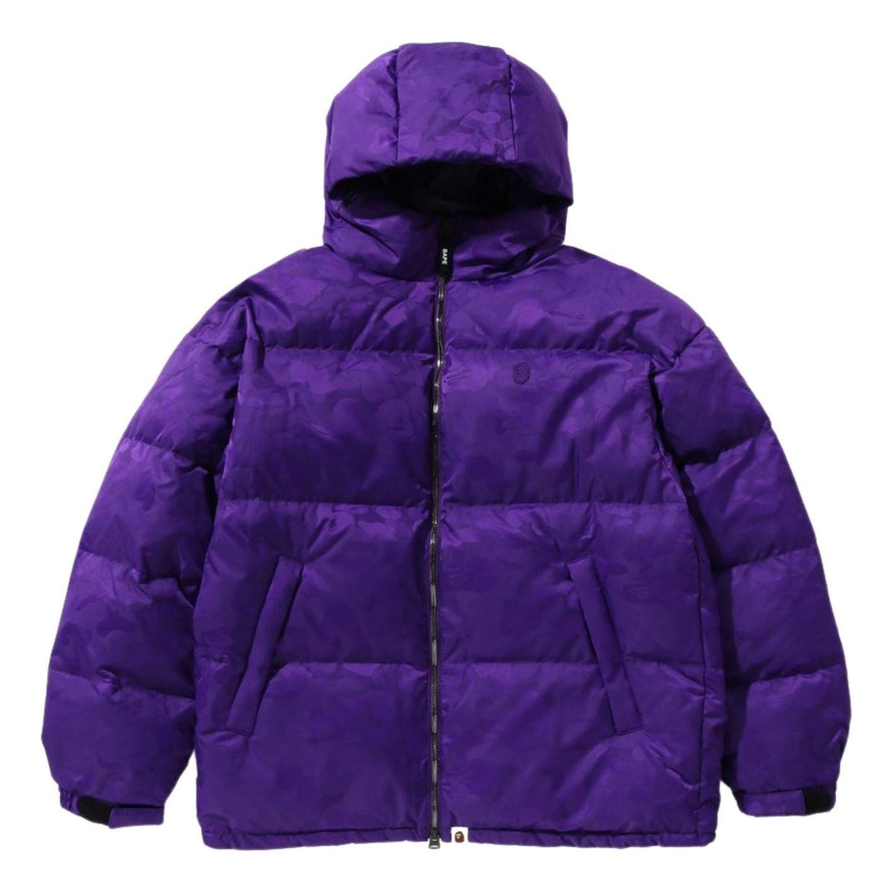 A Bathing Ape Solid Camo Jacquard Jacket 'Purple' 1K80-144-001-PUR