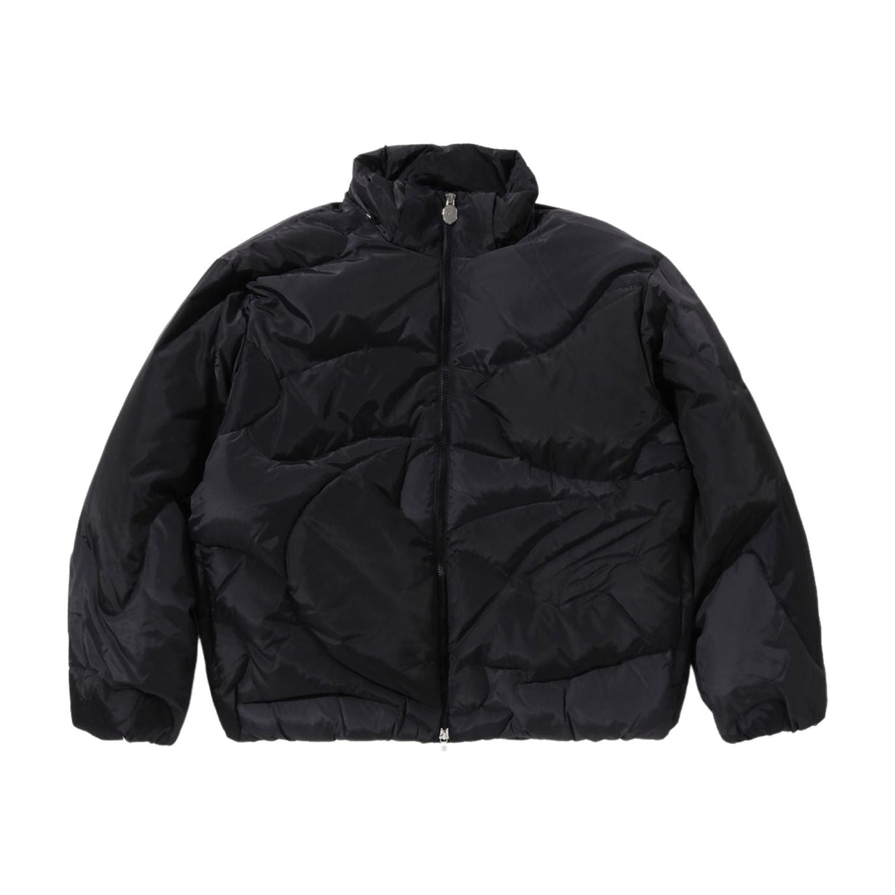 A Bathing Ape 1st Camo Nylon Down Jacket 'Black' 1K80-144-304-BLK