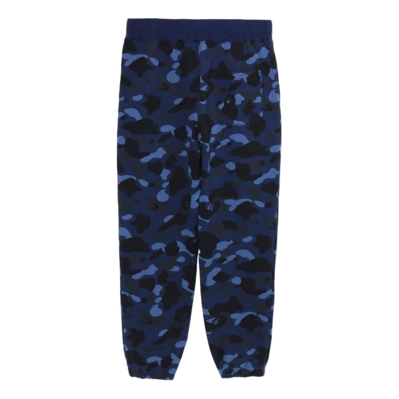 A Bathing Ape Color Camo Wide Fit Sweat Pants 'Navy' 1J30-152-011-NAY