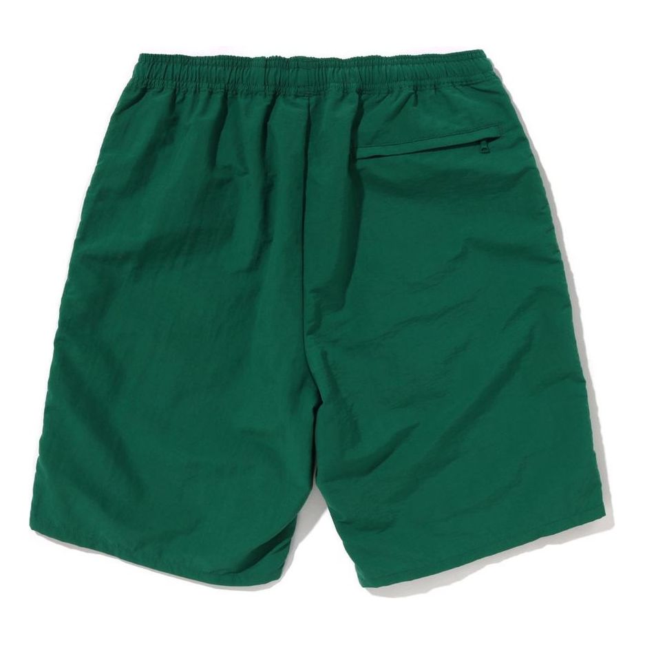 A Bathing Ape BAPE STA Logo Beach Shorts 'Green' 1J30-153-024-GRN