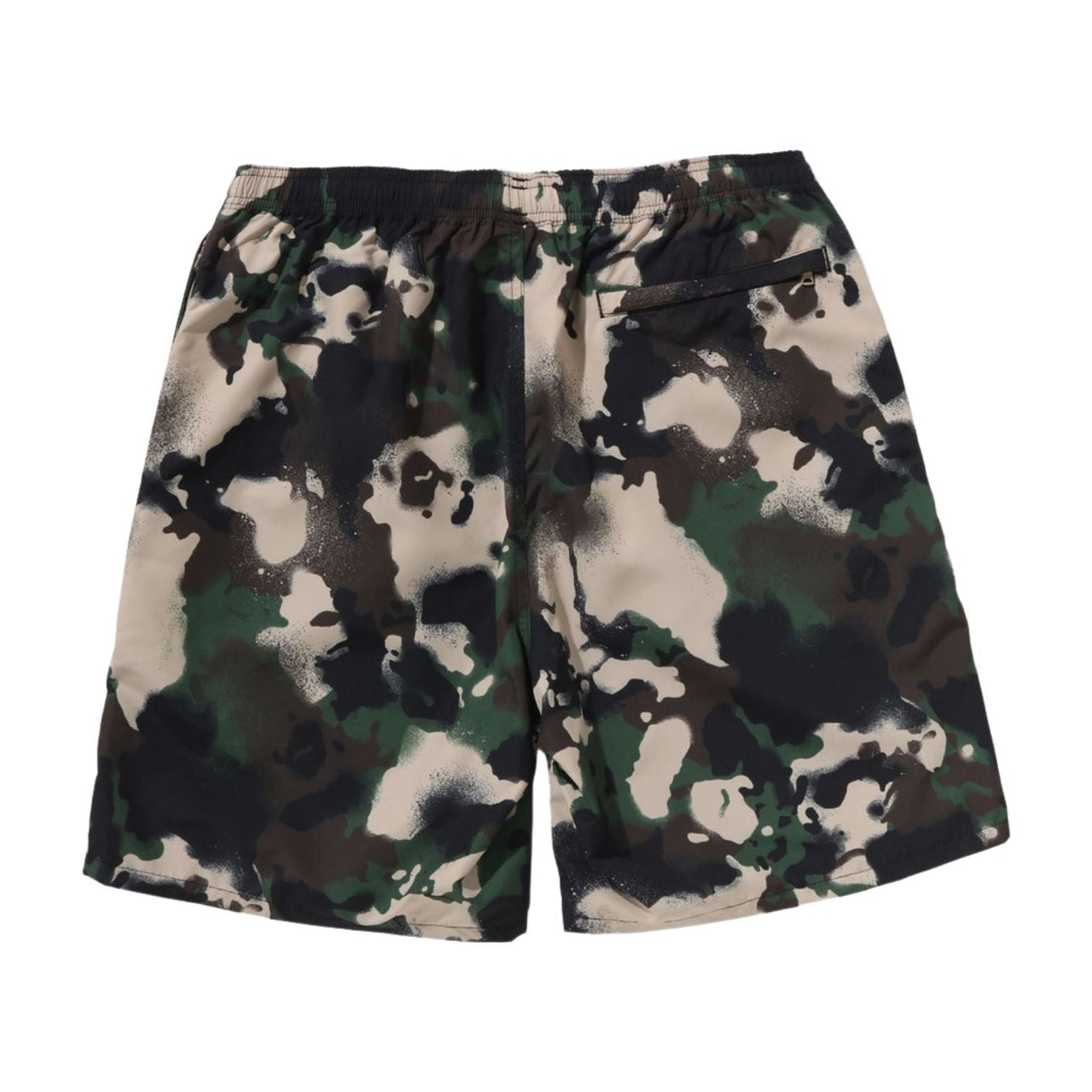 A Bathing Ape Map Camo Regular Fit Beach Shorts 'Green' 1L30-153-002-GRN