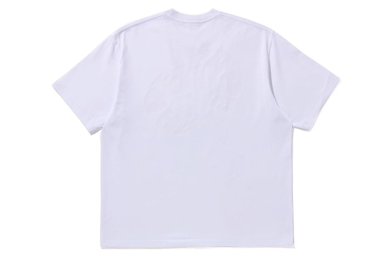 A Bathing Ape Mad Shark Photo Print T-Shirt 'White' 1K30-110-333-WHT