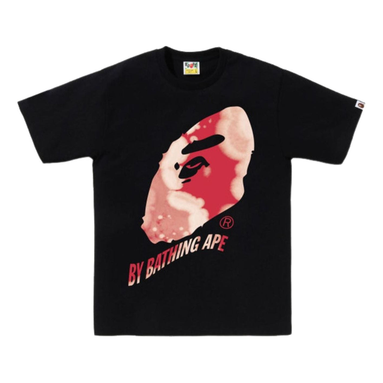 A Bathing Ape Tie Dye Twist By Bathing Ape T-Shirt 'Black' 1L30-110-043-BLK