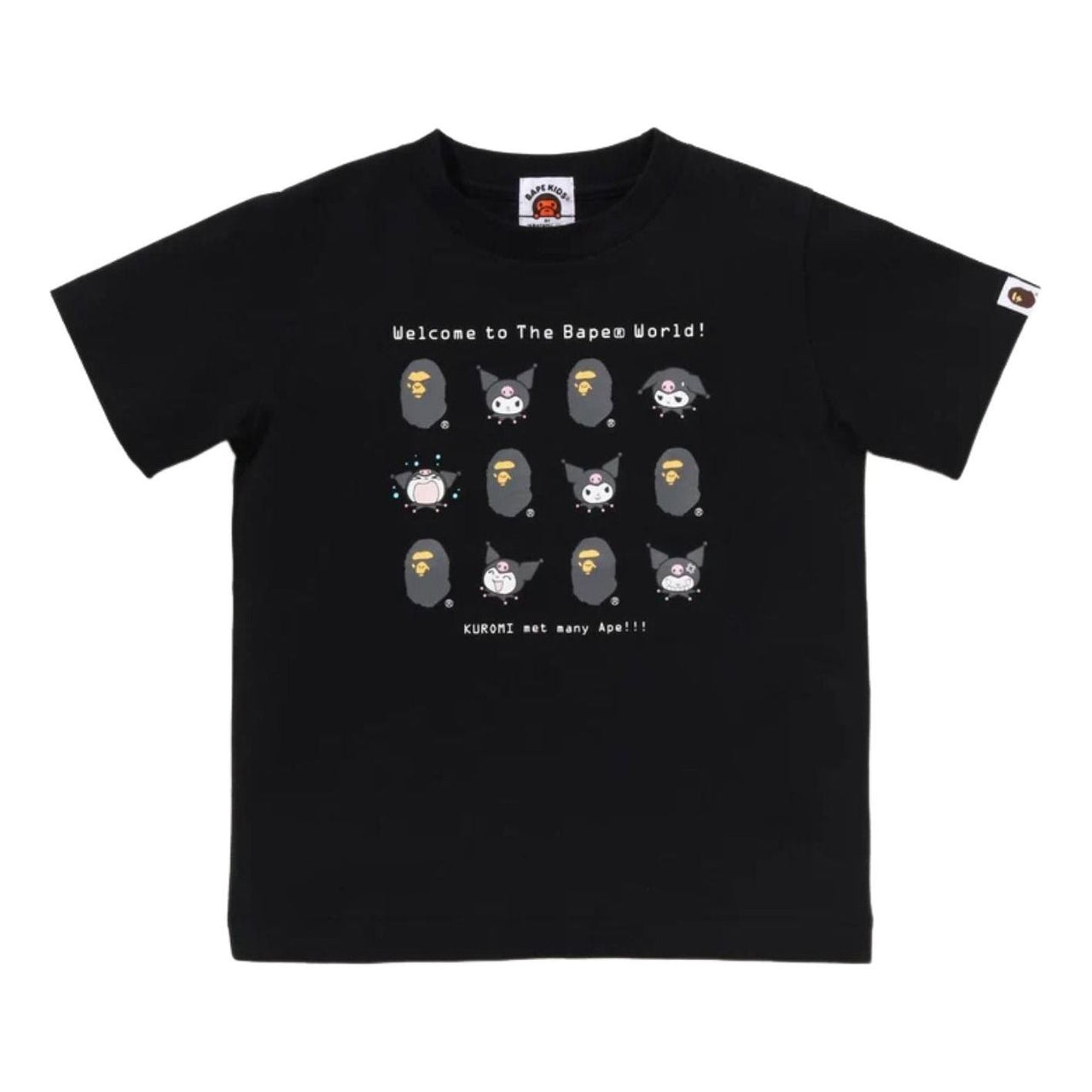 (PS) A BATHING APE x Kuromi T-Shirt 'Black' 1M23-310-901-BLK