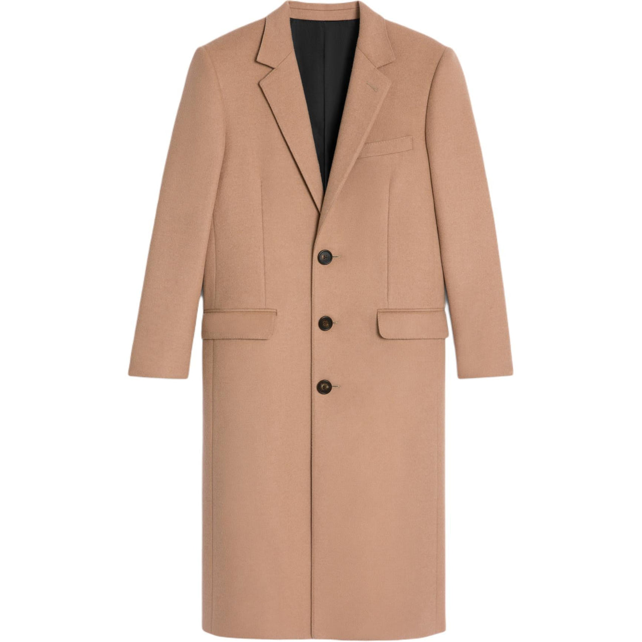 CELINE Chesterfield Coat In Camel Cloth