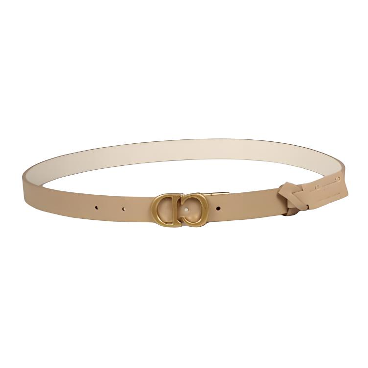 DIOR Leather Belts Women's Brown