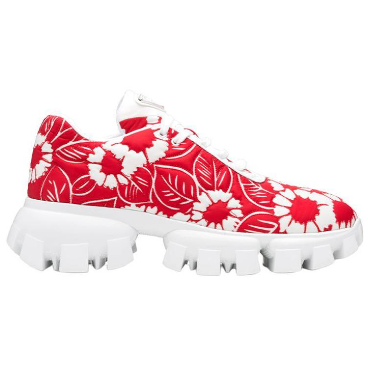 PRADA Cushioning, Slip Resistant, And Abrasion Resistant Low Top Casual Shoes Women's