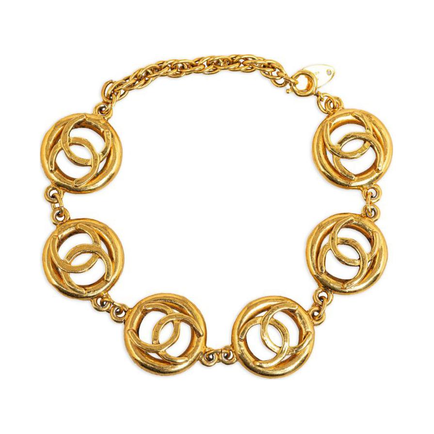 CHANEL 1982 Cc Chain Bracelet