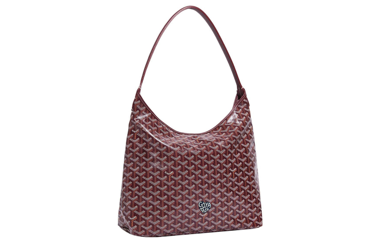 GOYARD Bohème Hobo Canvas With Leather Shoulder Bag Combo Bag Shoulder Bag Women's