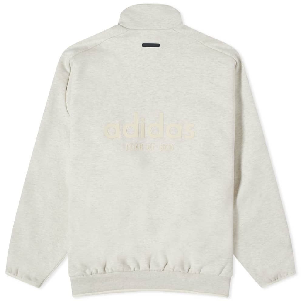adidas x Fear of God Athletics Heather Track Jacket Asia Sizing 'Oatmeal' IW8920