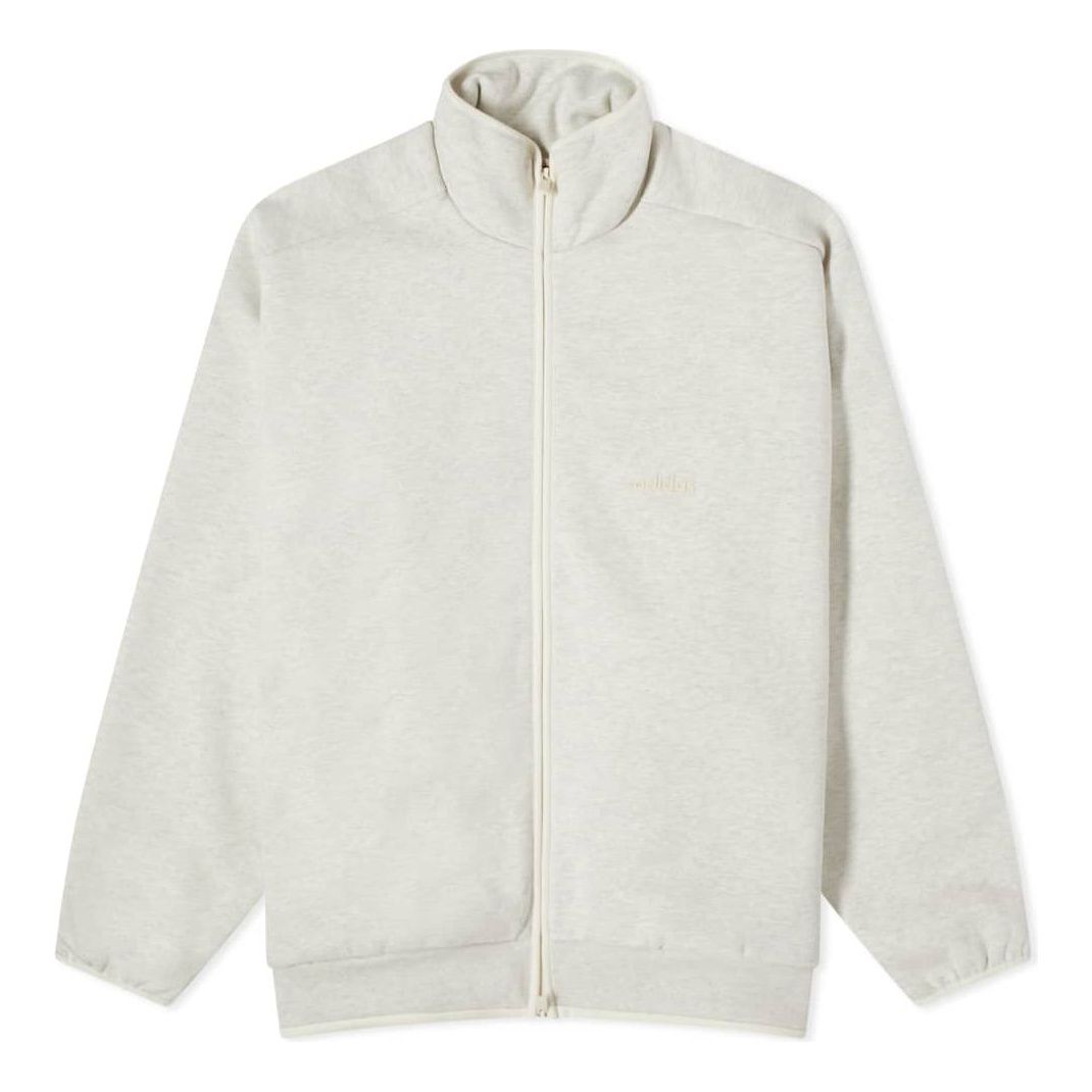 adidas x Fear of God Athletics Heather Track Jacket Asia Sizing 'Oatmeal' IW8920