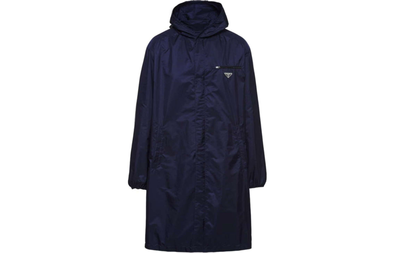 PRADA Coats Men Navy