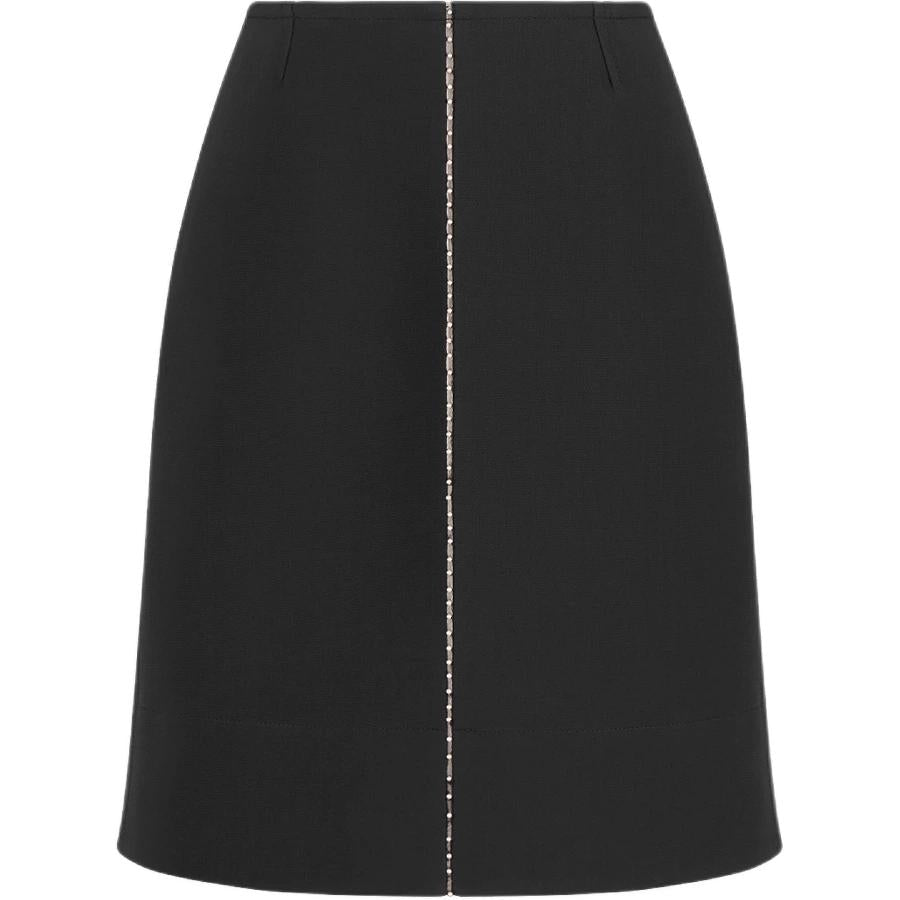 DIOR Casual Long Skirts Women's Black