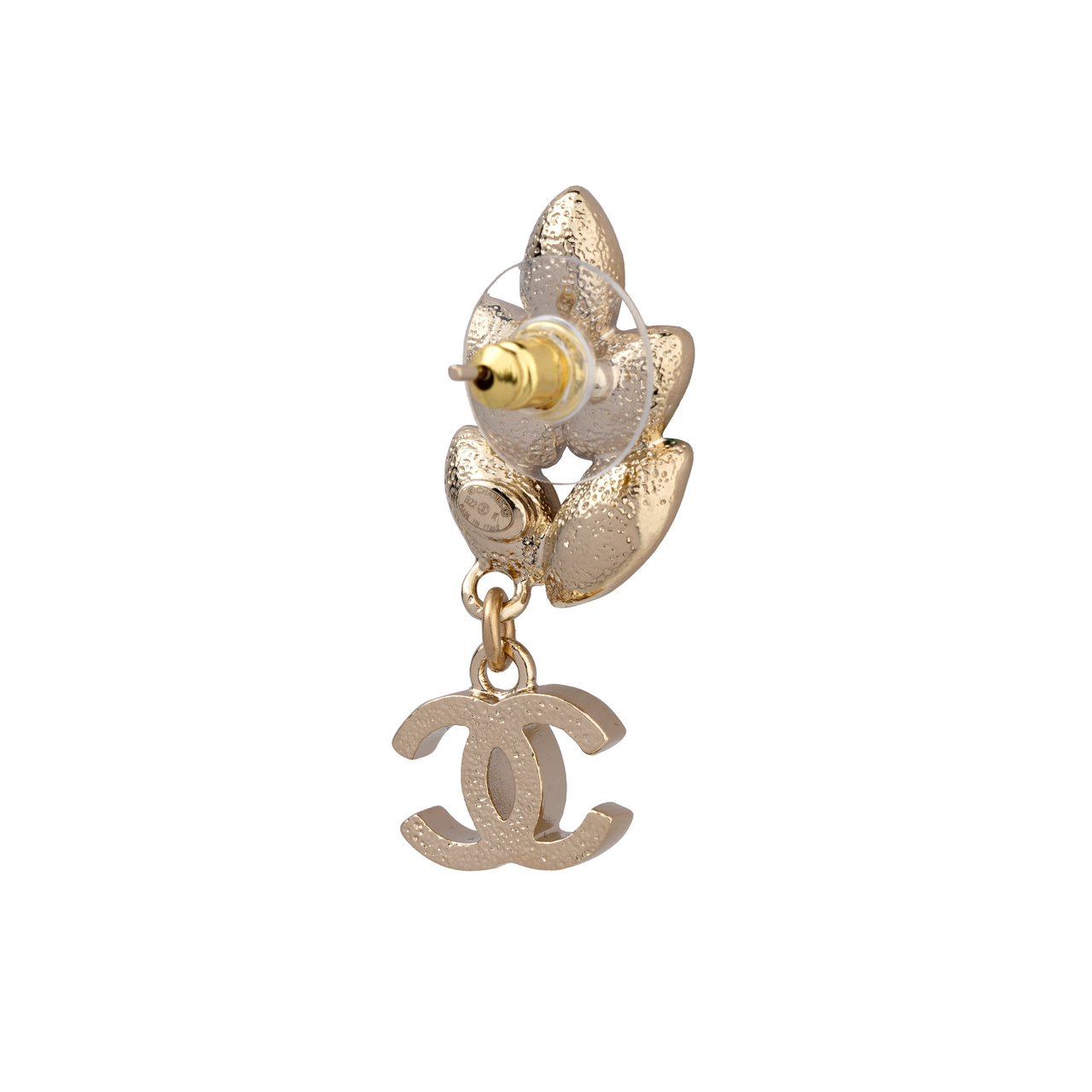 CHANEL 1986 1988 Cc Dangle Earrings