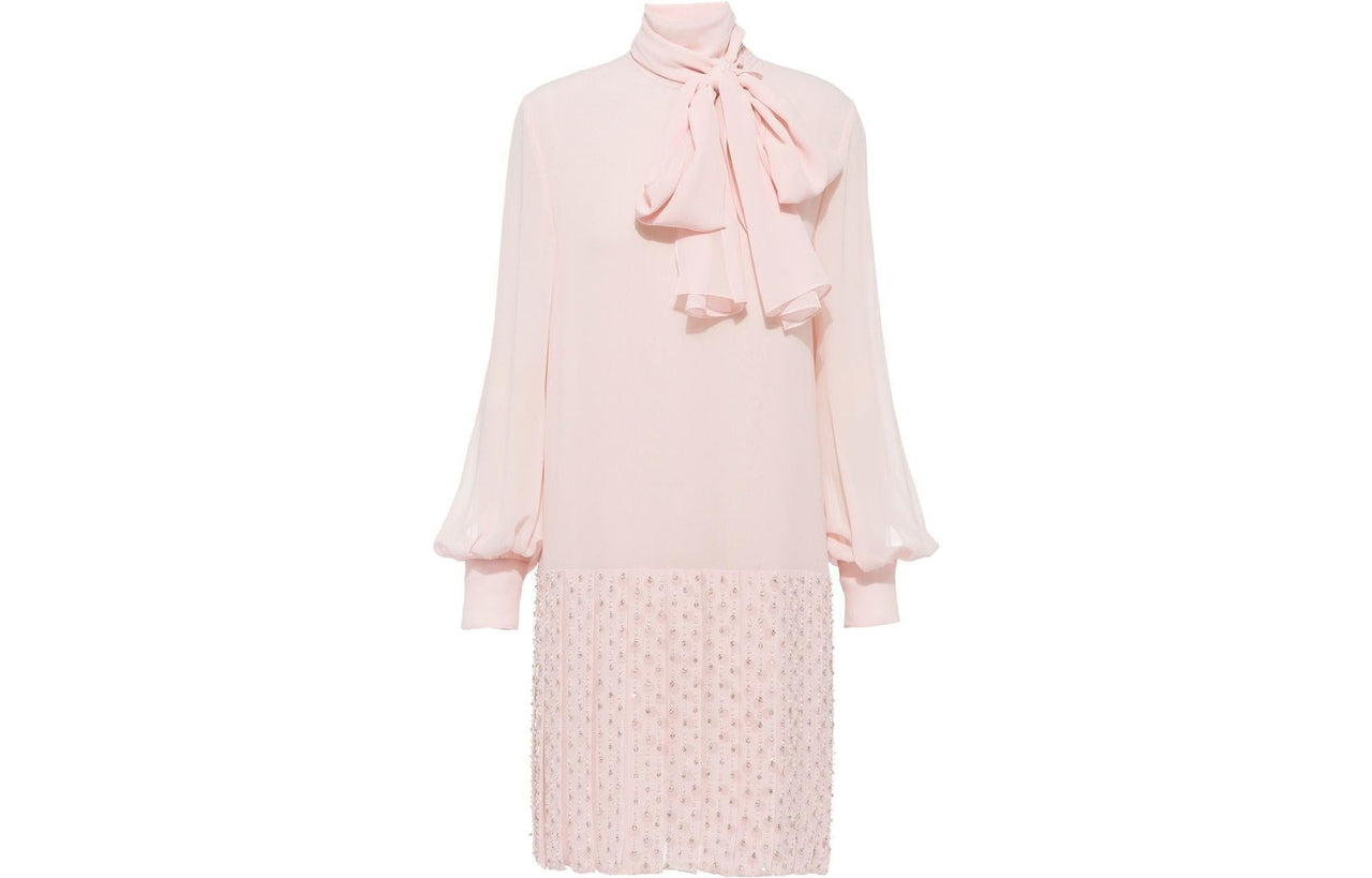 MIU MIU Long-Sleeved Dresses Women's Pink