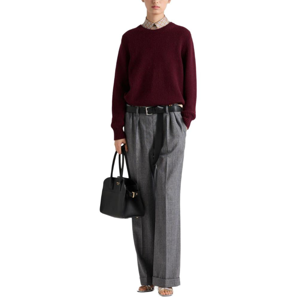 PRADA Crew neck Cashmere wool Jumper