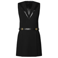 LOUIS VUITTON Belt Detail Fitted Dress