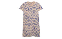 HERMES SS23 Short Sleeved Dresses Women's White Beige