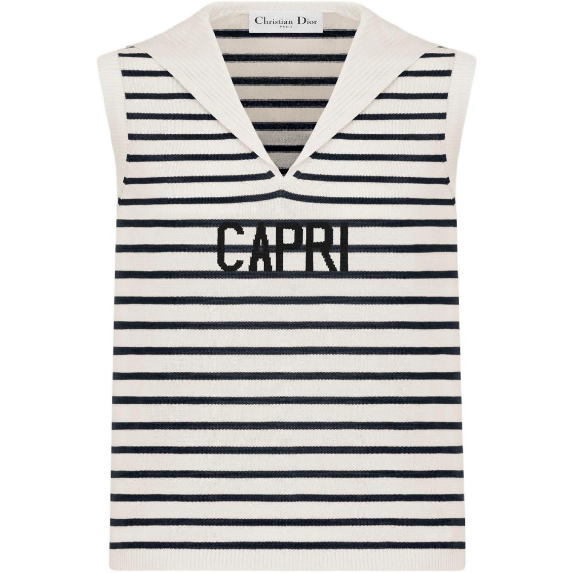 DIOR Tank Tops Women's White