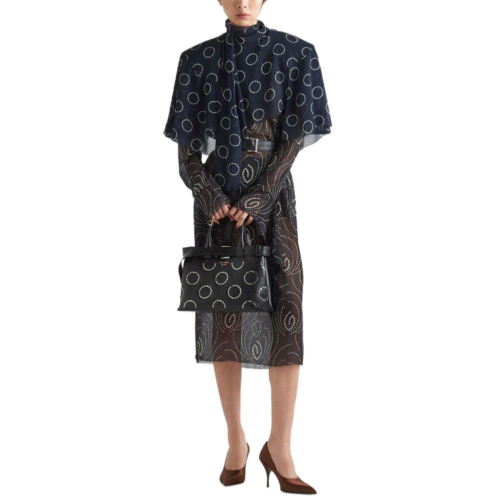 PRADA Cloaks Women's Blue