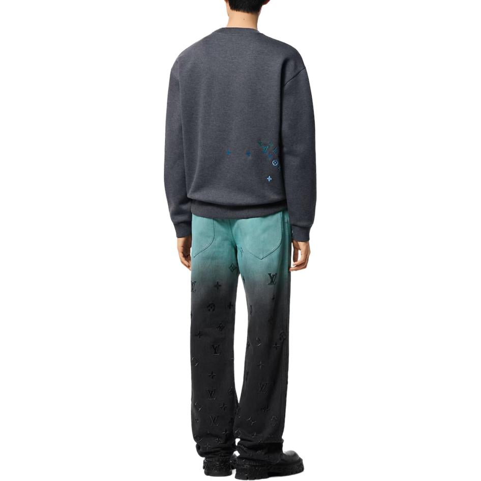 LOUIS VUITTON Embroidered Cotton Sweatshirt
