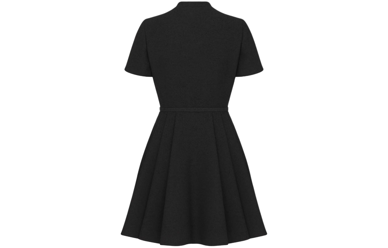 DIOR Short-Sleeved Dresses Women's Black