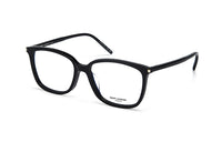 SAINT LAURENT Plate Frame Square Eyeglass Frames Unisex