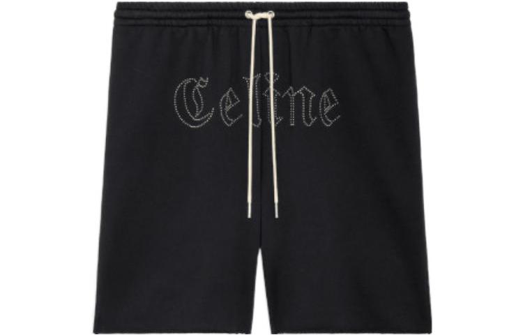 CELINE Casual Shorts Men Black