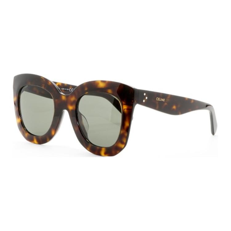 CELINE Cat Eye Sunglasses Women's Tortoiseshell