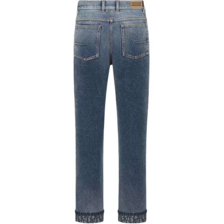 DIOR Regular Fit Jeans Women's Blue