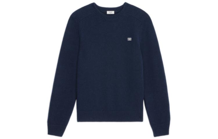 CELINE DYSFUNCTIONAL BAUHAUS Men's Collections FW22 Sweater Men's Marine Blue