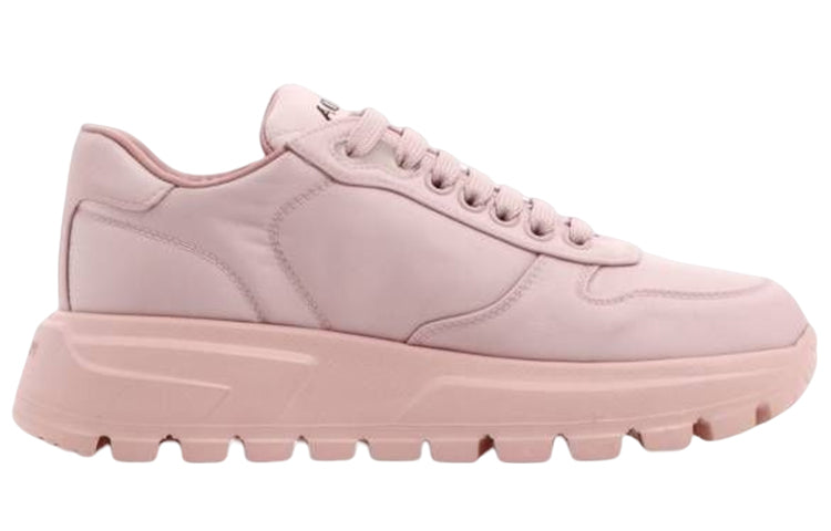 PRADA Cushioning Low Top Sports Casual Shoes Women's Pink