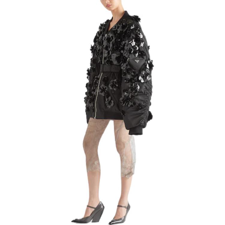 PRADA Casual Long Skirts Women's Black