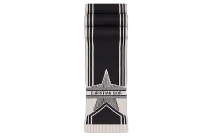DIOR Knit Scarves Women's Black