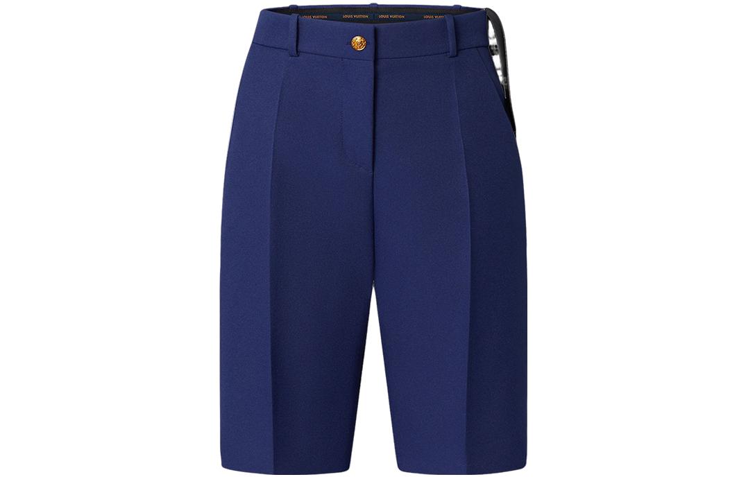 LOUIS VUITTON New Quarterly Products Of LV Casual Shorts Women's Blue