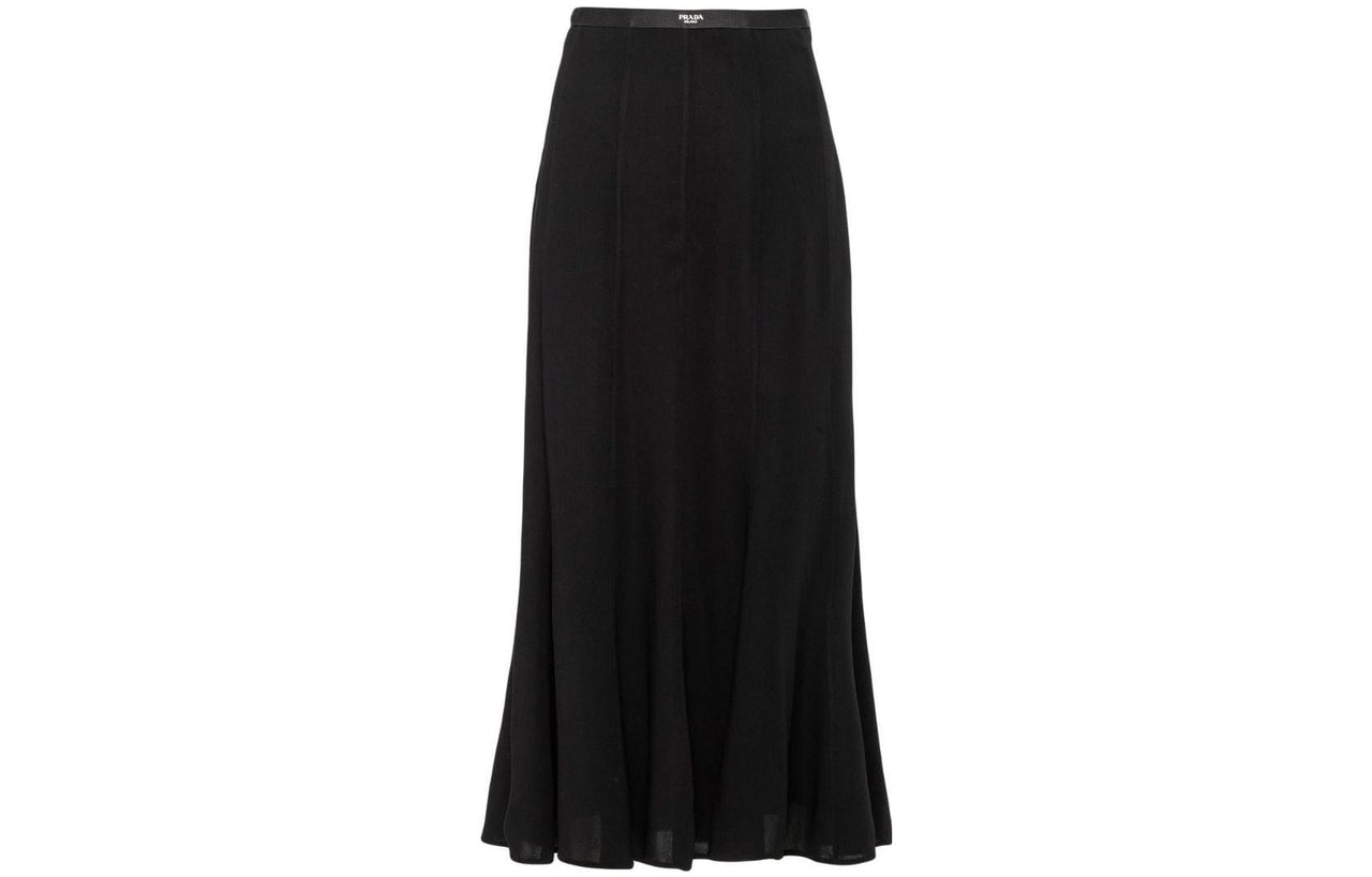 PRADA Casual Long Skirts Women's Black