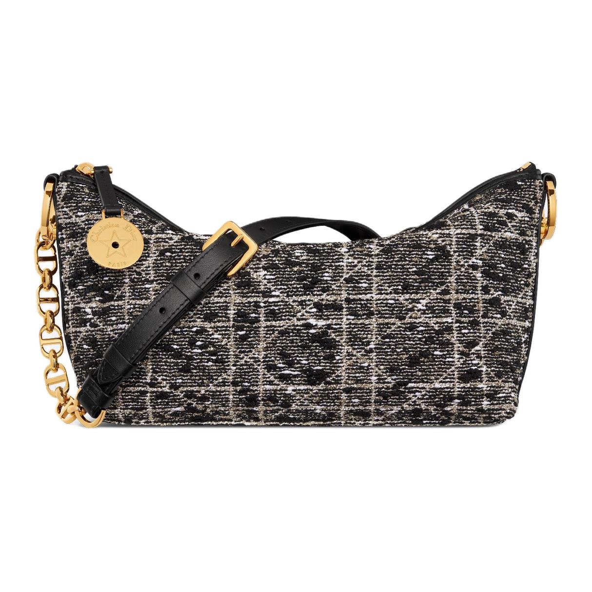 DIOR DIORstar Hobo Bag With Chain Women's Black