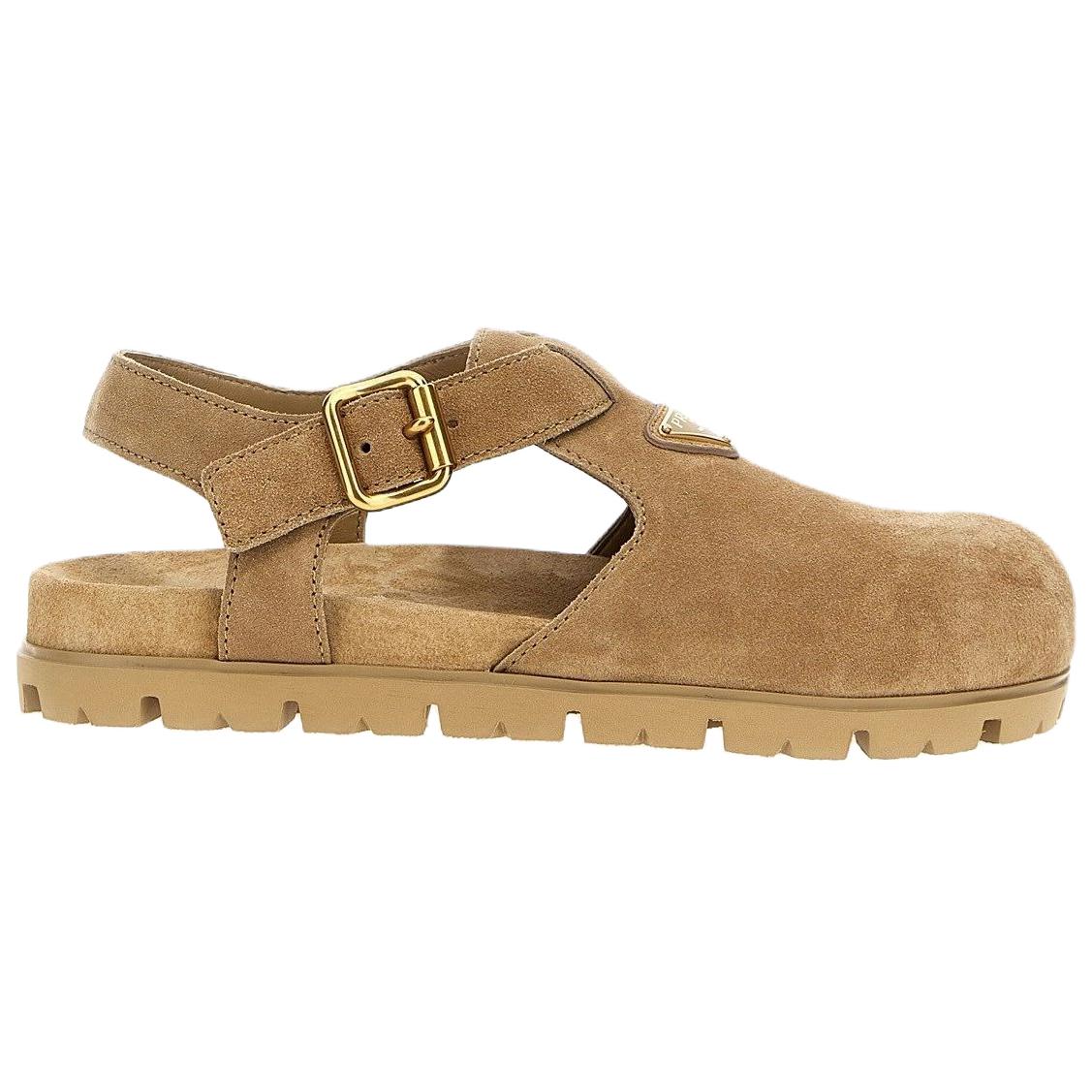 PRADA Casual Single Shoes Women's Brown