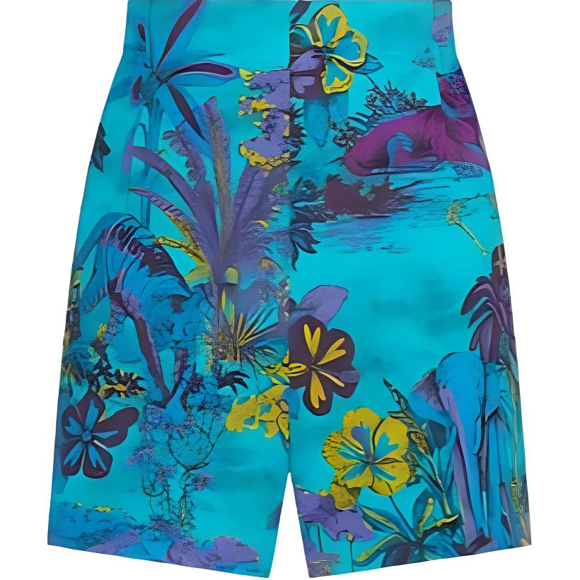 DIOR Casual Shorts Women's Blue