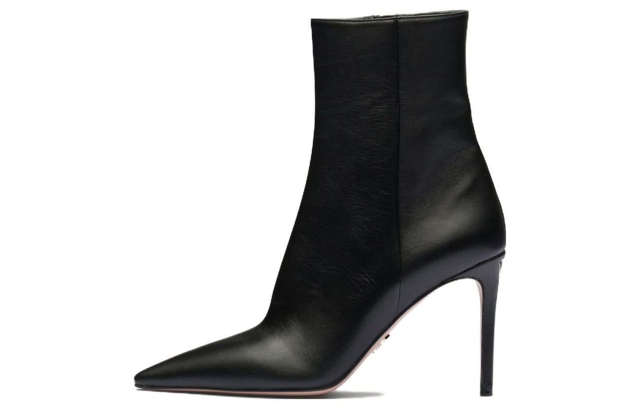PRADA Ankle Boots 9.5cm Women's Black