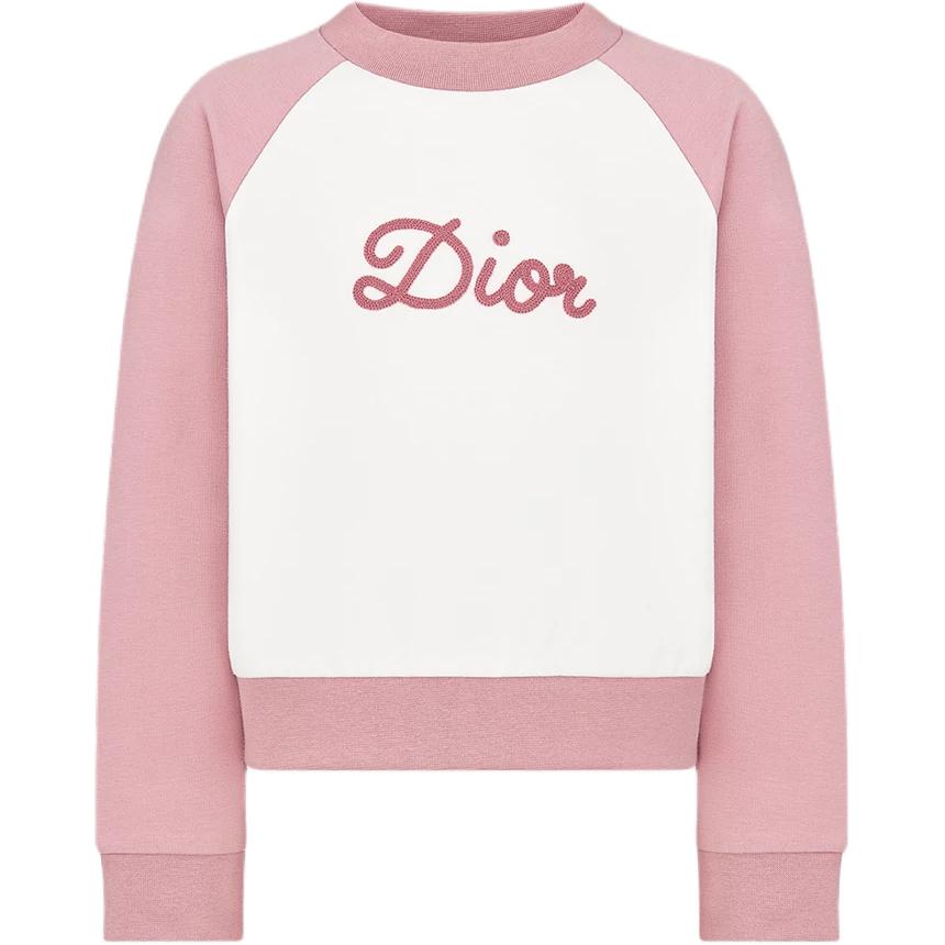 DIOR Sweatshirt FW24 Vintage Pink Kids'