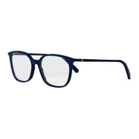 DIOR Rectangular Eyeglass Frames Unisex Blue