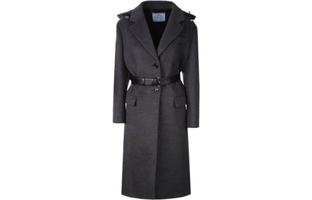 PRADA Coats Women's Gray