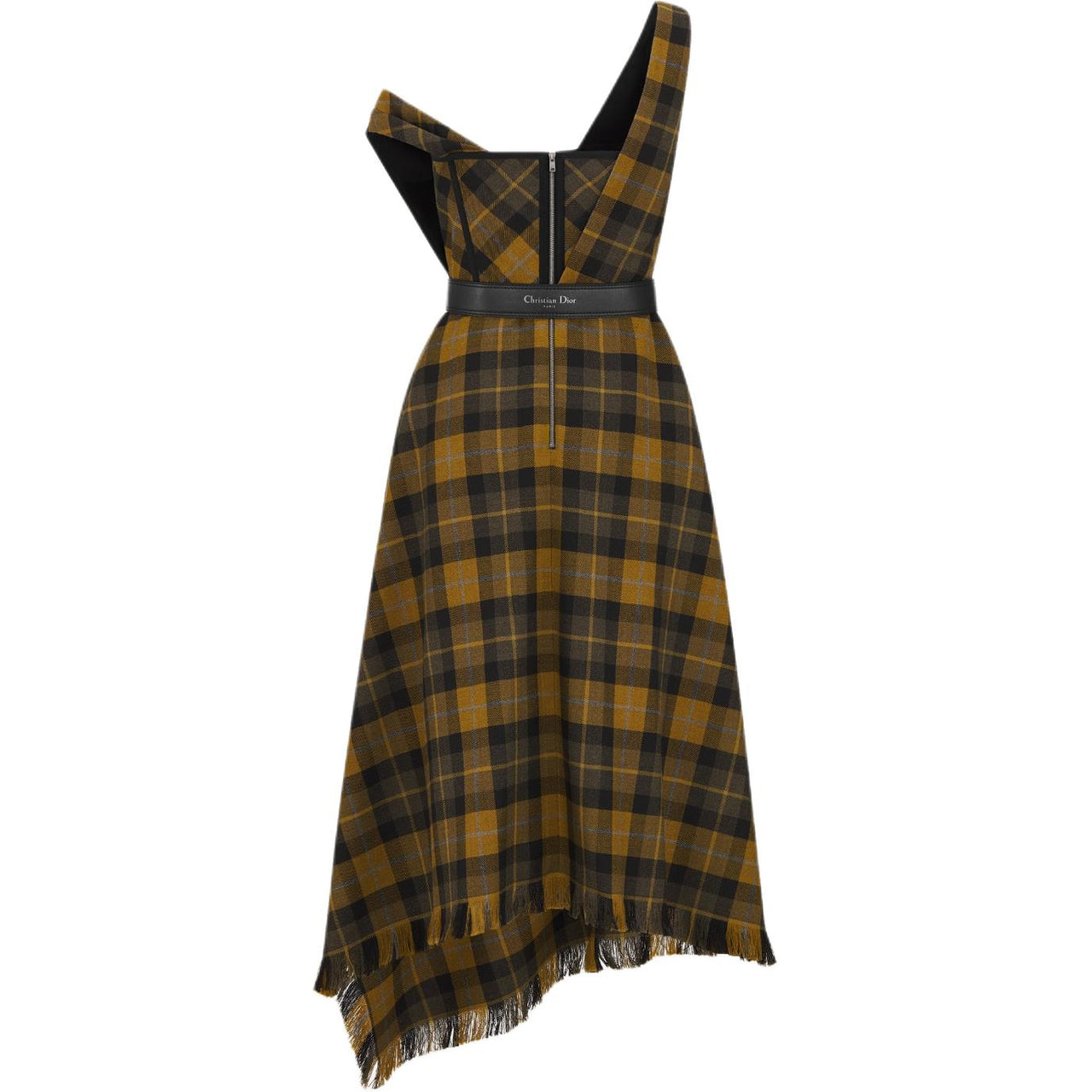 DIOR SS25 Sleeveless Dress Women's Green