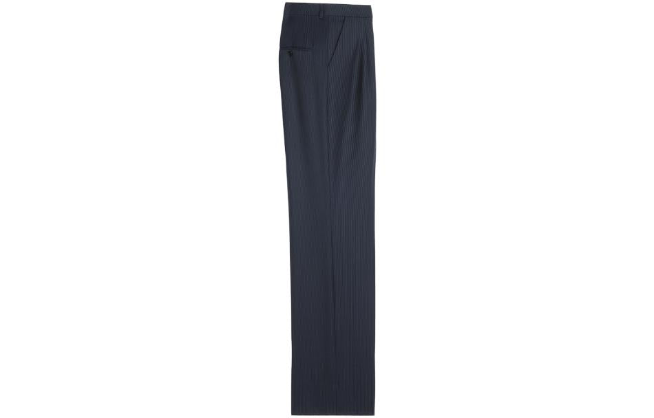 CELINE Double-Pleated Pinstriped Pants