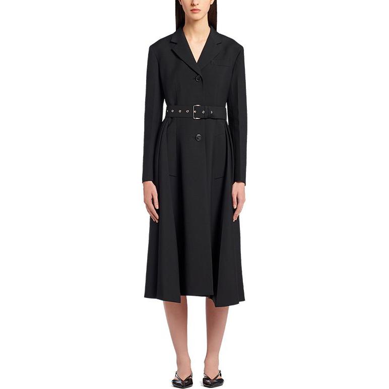 PRADA Coats Women's Black