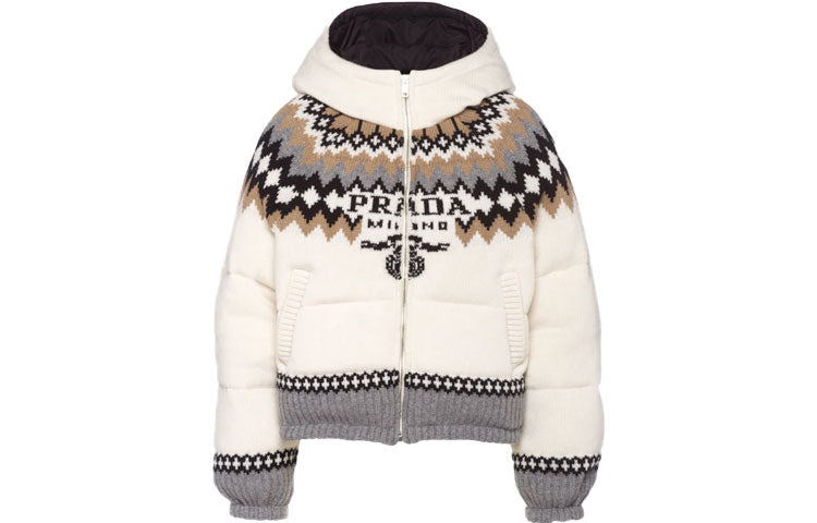 PRADA Down Jackets Women's White