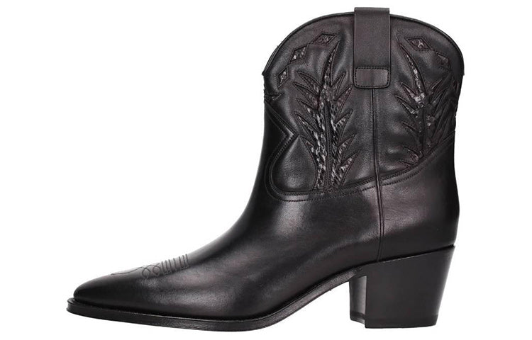 CELINE Ankle Boots Women's Black