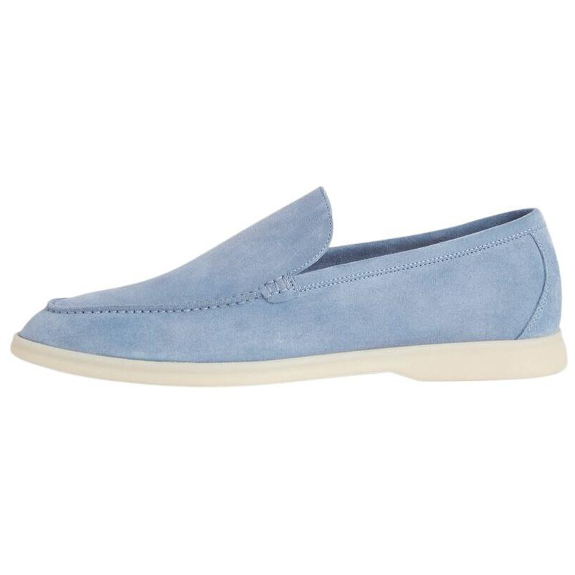 Loro Piana Summer Walk Loafers Men's Blue