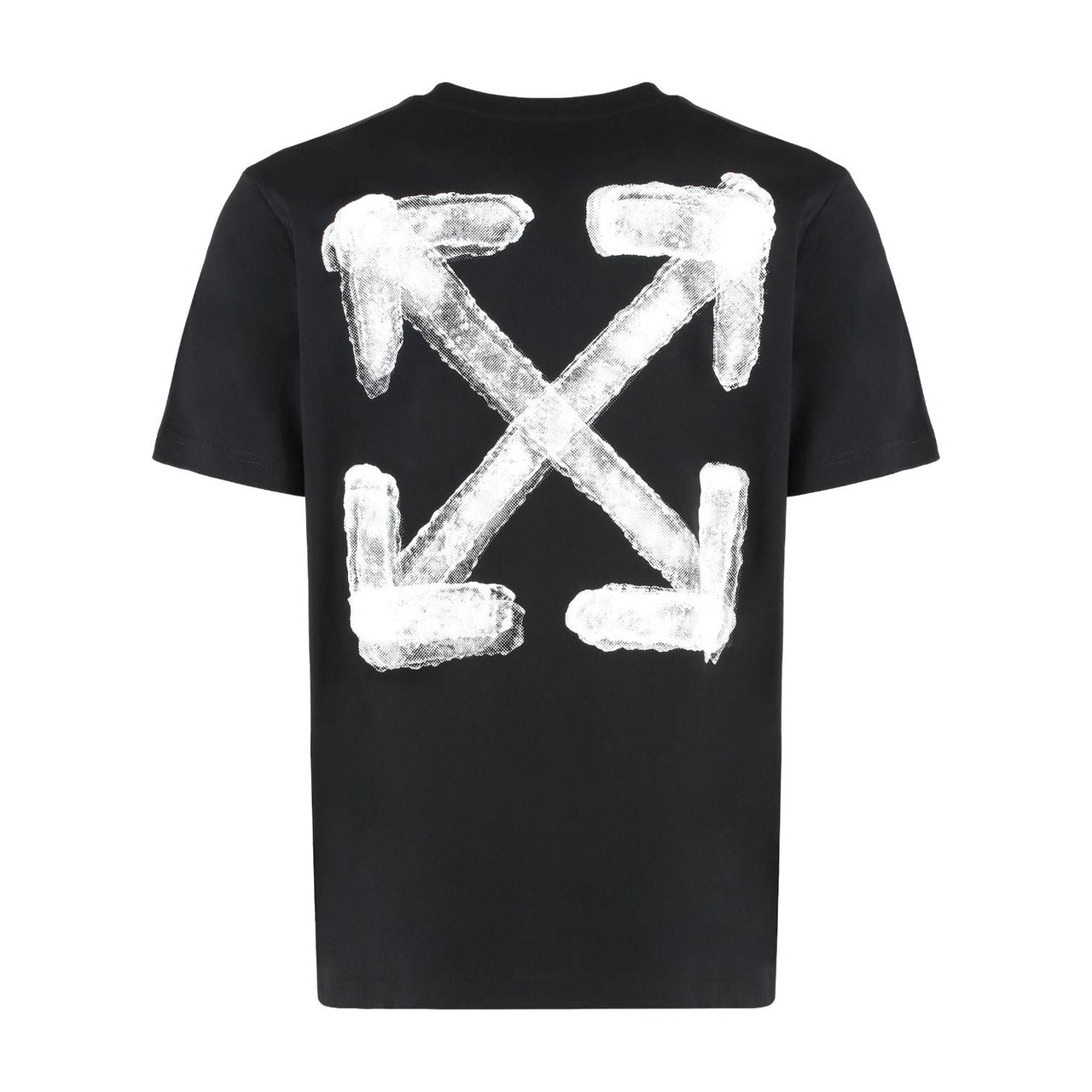 Off-White Spary Arrow Slim Short Sleeve T-Shirt 'Black' 44MAA027G5J00I1001